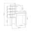 Brecken Dressing Table with Mirror-30896050
