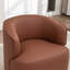 Fauteuil demi-tonneau pivotant de 32 po Tybias-1826379091