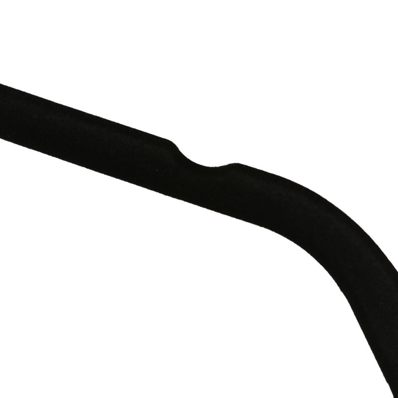Harbour Housewares - Velvet Hangers - Non-Slip Coat Hangers with Trouser Bar, 100, Black