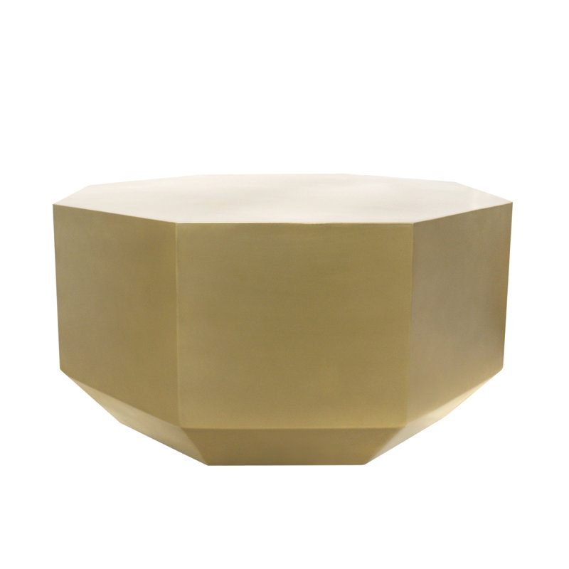 Table basse Dorian Design, Laiton