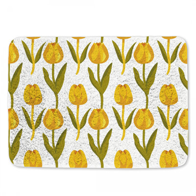Tapis de bain Tulipes
