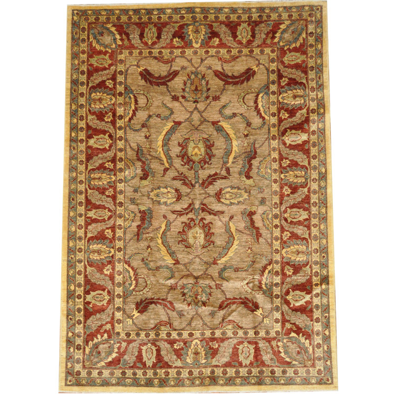 Tapis en laine noué à la main Oushak