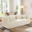 86" Chenille Boneless Couch, Upholstered Sofa with Pillows-1964414425