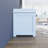 White Shoe Storage Bench With Padded Seat, Entry Bench With 2 Barn Doors