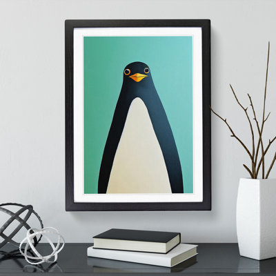 XV1022-4870X Unique Penguin Art No.2 Abstract
