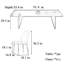 Table et chaise de salle à manger de luxe minimaliste-106809588