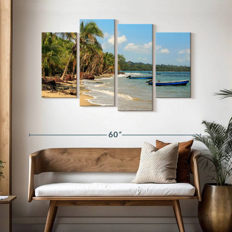 Gillard, côte du Costa Rica, H 32 po x l 52 po