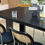 Table de roche noire moderne à base acrylique minimaliste-105549914