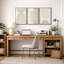 "Mid-Century Modern Boho" Duotone Beige Abstract Lines-73227860-119460497