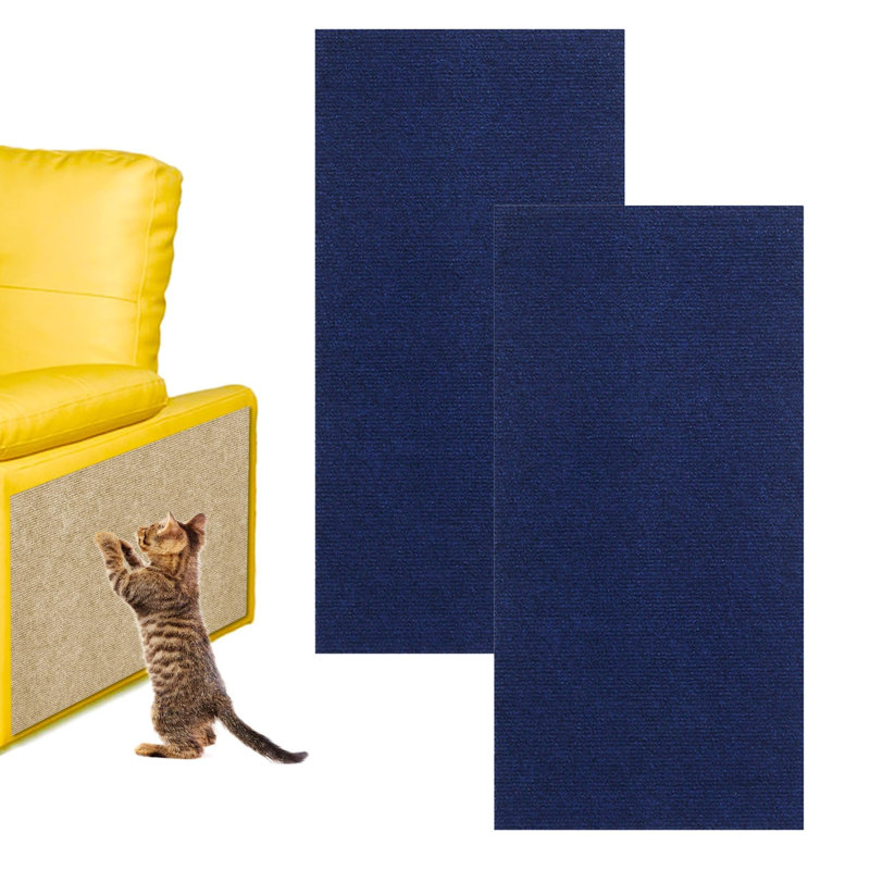 Grattoir Garnieta, Bleu foncé, H 39,3 po x l 11,8 po x P 0,19 po