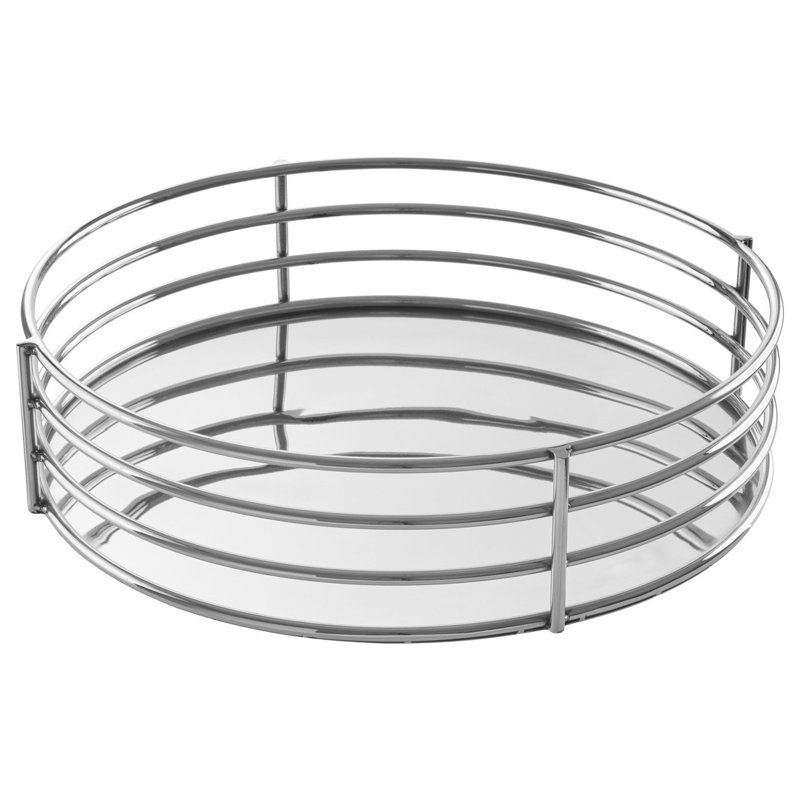 Veronika Metal Tray, Silver