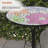 Round Concrete Outdoor Bistro Table