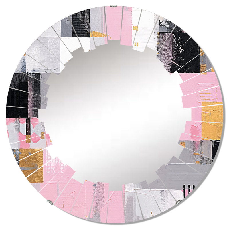 Miroir mural Wiepie, 32 po x 32 po