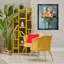 Cadre flottant rose et jaune, design Creative Studio-1630941005-1630941002