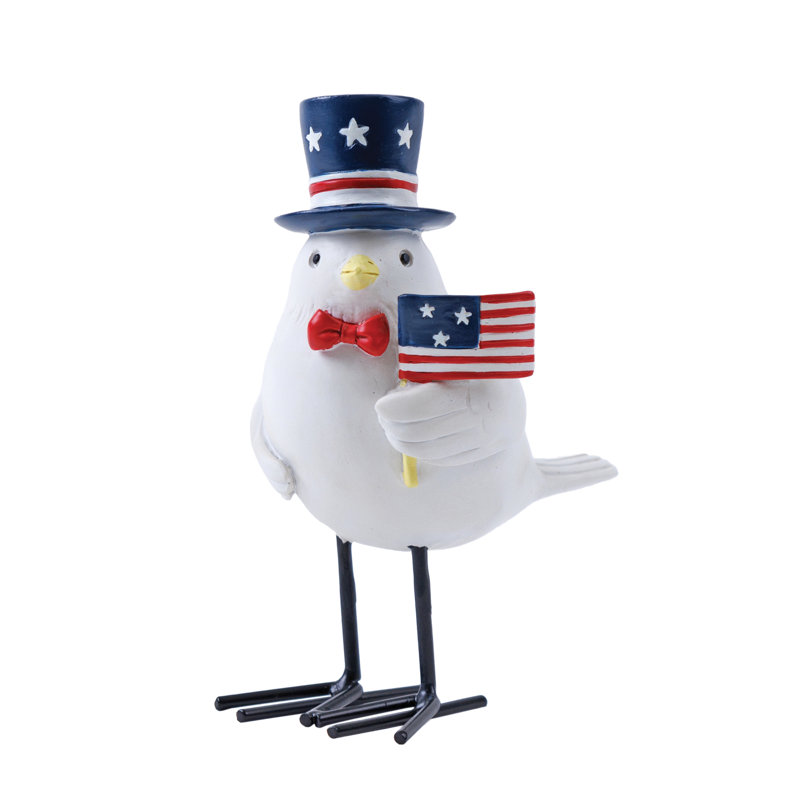 Americana Bird Figurine