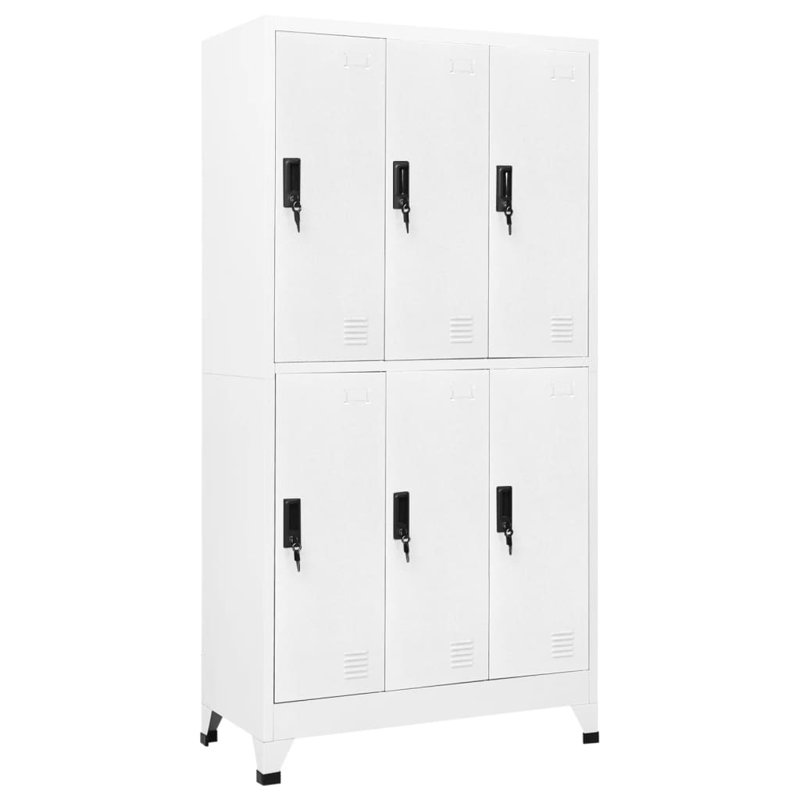 Vytis Metal 1 - Tier 90cm Cubby, White