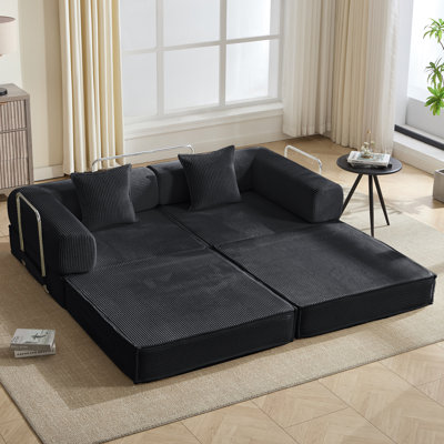 Boneless Two-Seater Modular sofa Bed