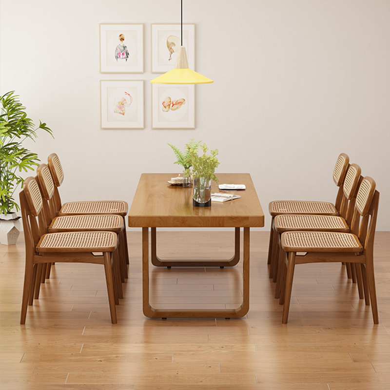 Table de salle à manger Calek, H 29,5 po x L 62,9 po x l 31,4 po