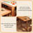 66.93"Modern minimalist extendable stone slab island dining table