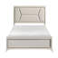 Tête de lit tapissier de luxe avec lit à DEL 1pc