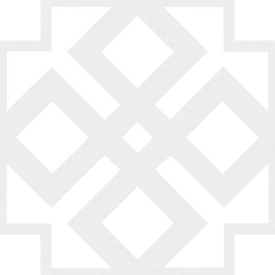 7.375" x 7.375" 3D Wall Panel in White