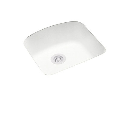21'' L Single Bowl Solid Surface Kitchen Sink