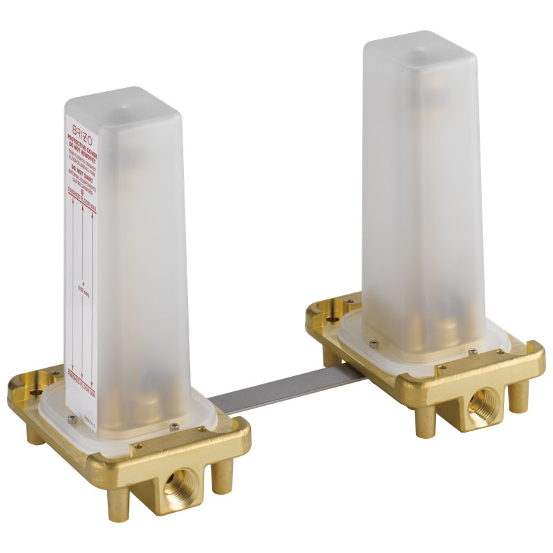 Two-Handle Freestanding Tub Filler Rough