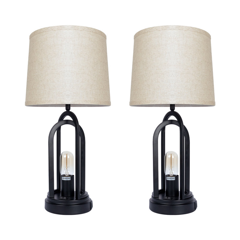 Oval Shaped Stand Table Lamp