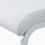 Chaise d'appoint en similicuir