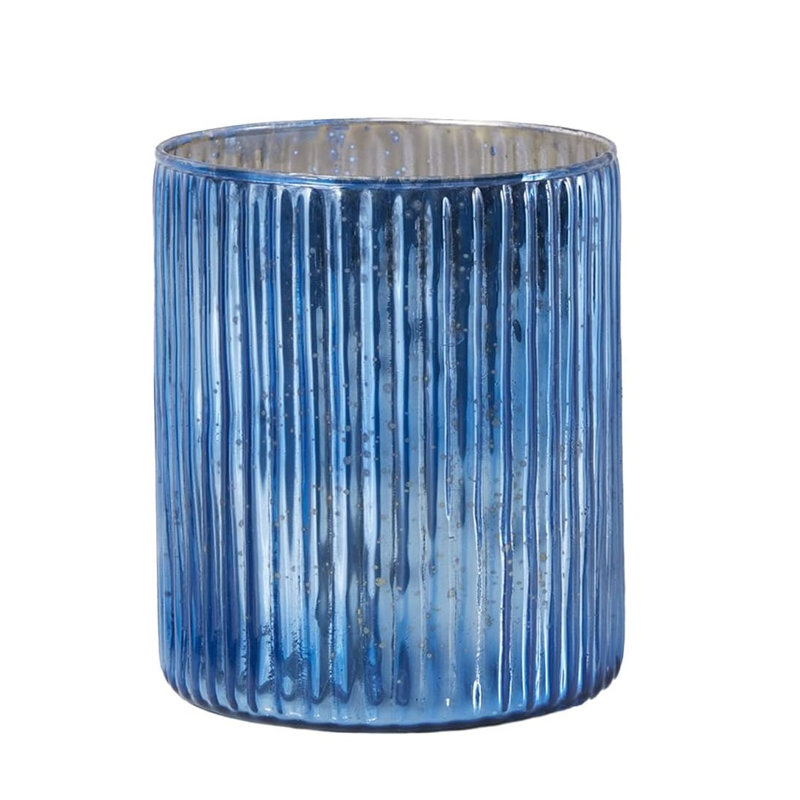 Granit Glass Table Vase, Blue