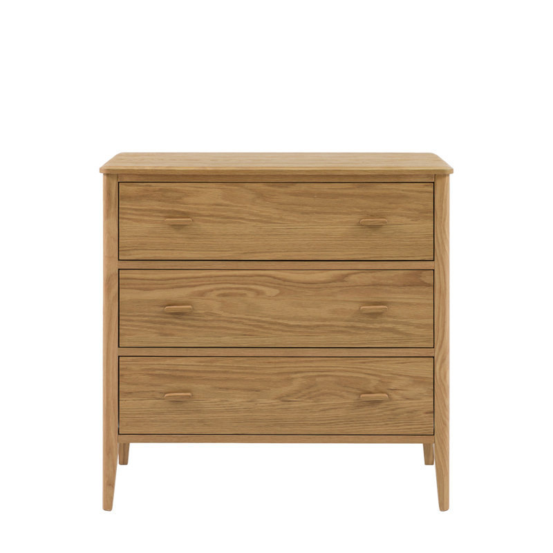 3 - Drawer Accent Chest, Beige