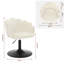 Dressing Table Chair, Vanity Chair with Back, Boucle-1541807792-1541807807