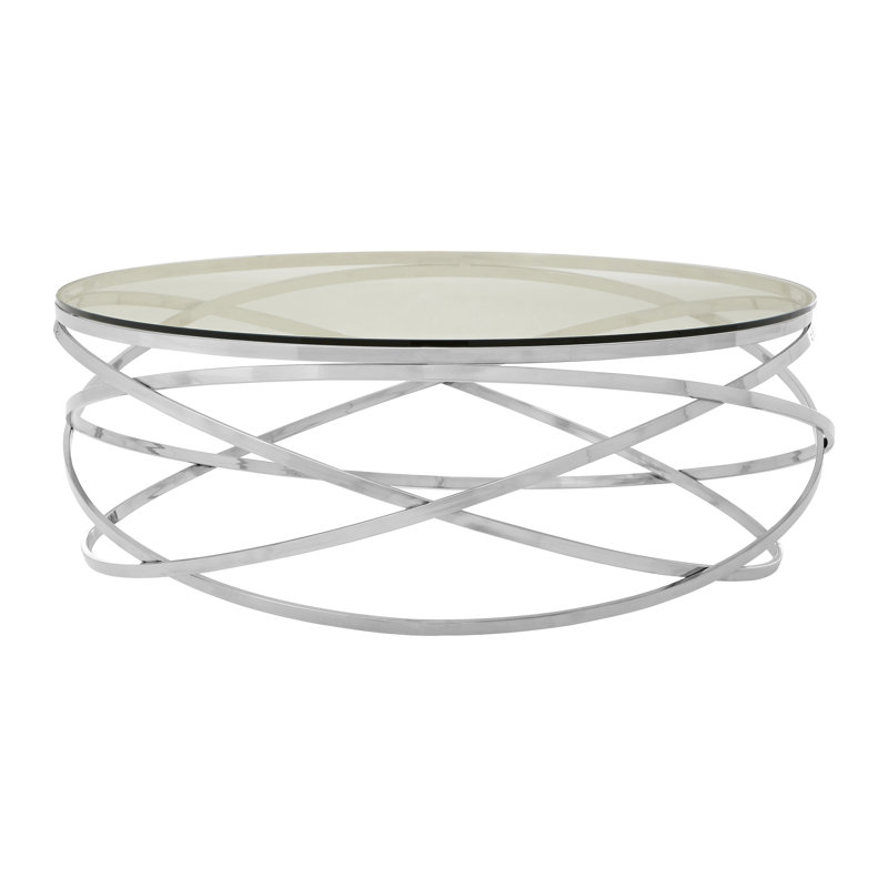 Ladson Coffee Table, Silver