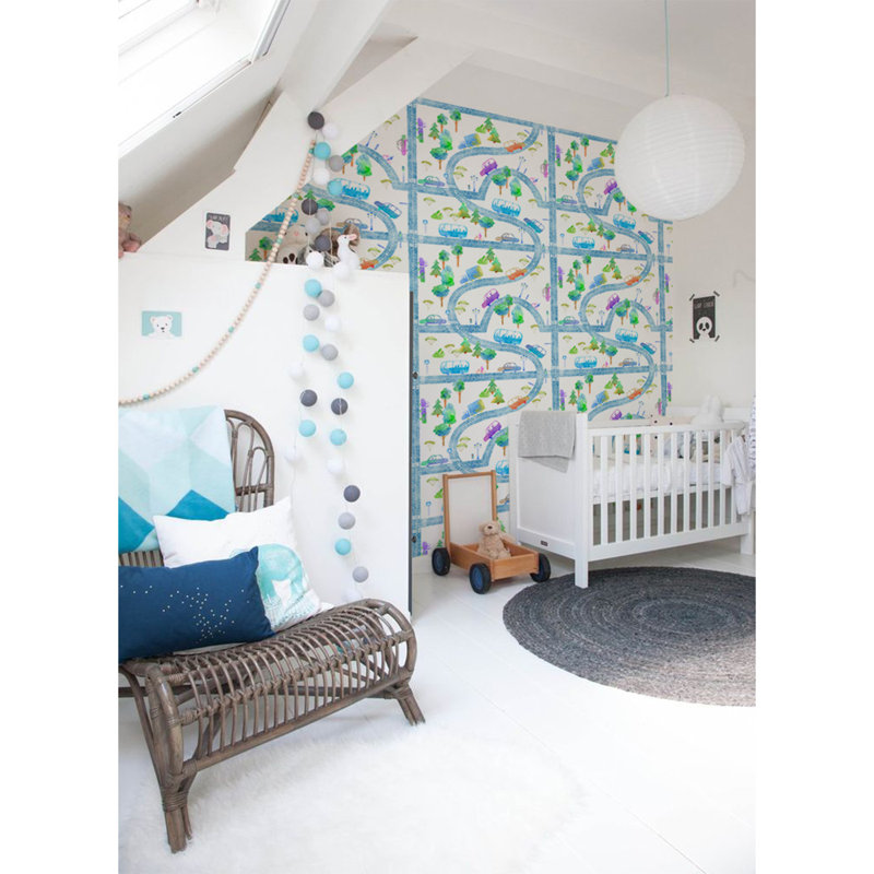Gautreaux 2.5m x 2.5m Matte Wallpaper Roll, 250 x 250cm