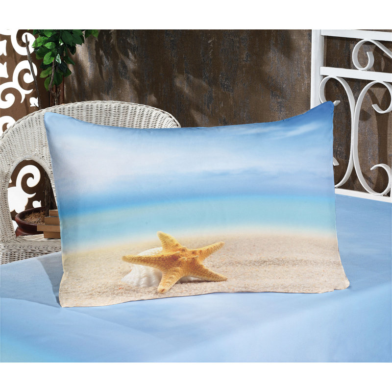 Multicolore ensemble de draps et taies décoratifs Ambesonne Starfish, Ensemble de draps pour grand lit + 1 drap-housse +