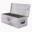 Hewei 30'' W 16.88 Gallons Water Resistant Metal Lockable Storage Bench-89952541