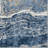 Marble Abstract Blue/Gold Area Rug-829820325