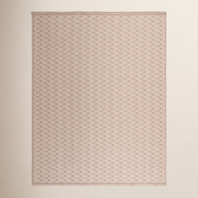Eloi Checkered Indoor Rug, Rectangle 8' x 10'