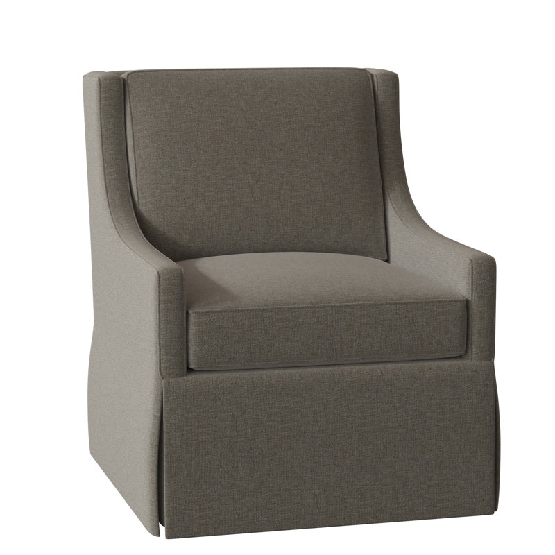 Kimball 30.5" Wide Slipcovered Armchair, 3152 Putty, Stationary