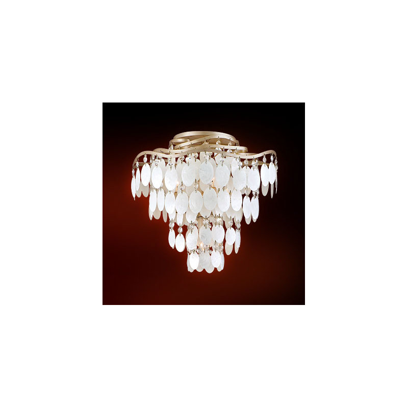 Dolce Semi Flush Mount, 14.5" H x 16" W x 16" D