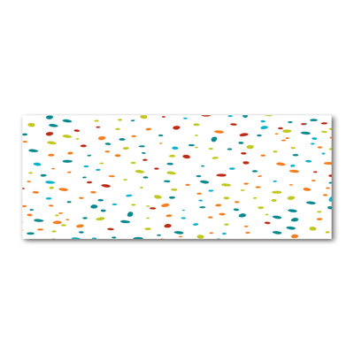 Colourful Dots 1 Piece Painting on Canvas