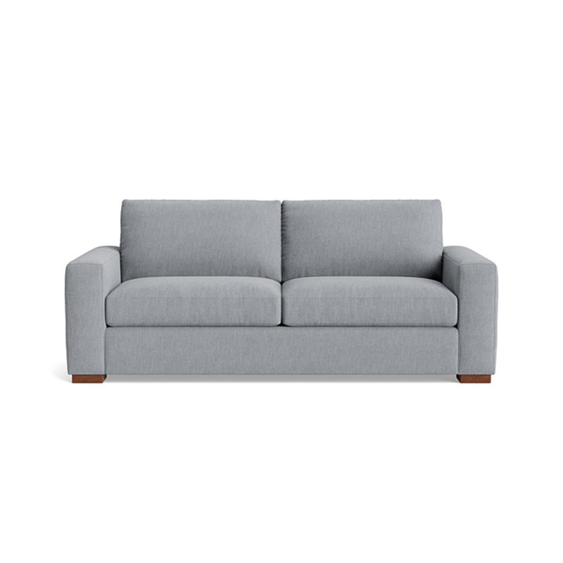 Couch Potato Sofa (85"), Performance Weave - Zinc