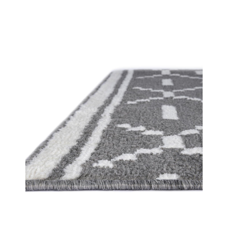 Ivy Bronx Begna Nathanyl Rug Gray, Square 10'
