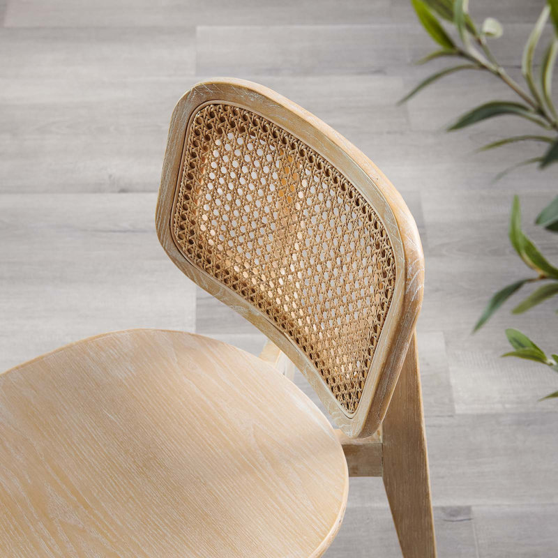 Modway Habitat Wood Dining Side Chair, Natural