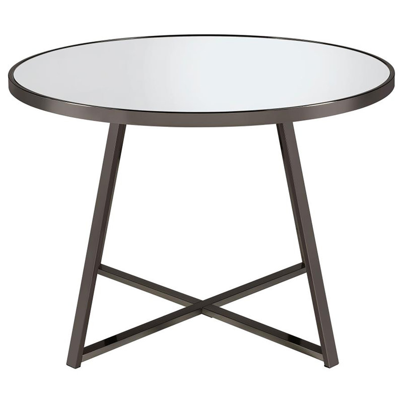 Bryant Round Mirror Top Dining Table