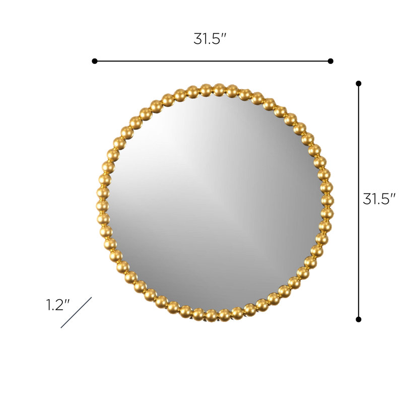 Drenla ronde à perles, Doré