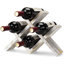Solid Wood Tabletop Wine Bottle Rack  -580763929-580763933