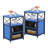 Kempst Nightstand Set 2, Small Bedside Table with Drawers, Narrow Side End Table with Open Shelf, 2 Drawer Dresser for Bedroom/Living Room/Dorms-508203562-477887918