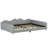 Upholstered Daybed With Cloud-Shaped Backrest-1999878970-1999878969
