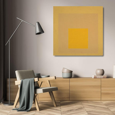 Climat jaune (Hommage au carré), 1
